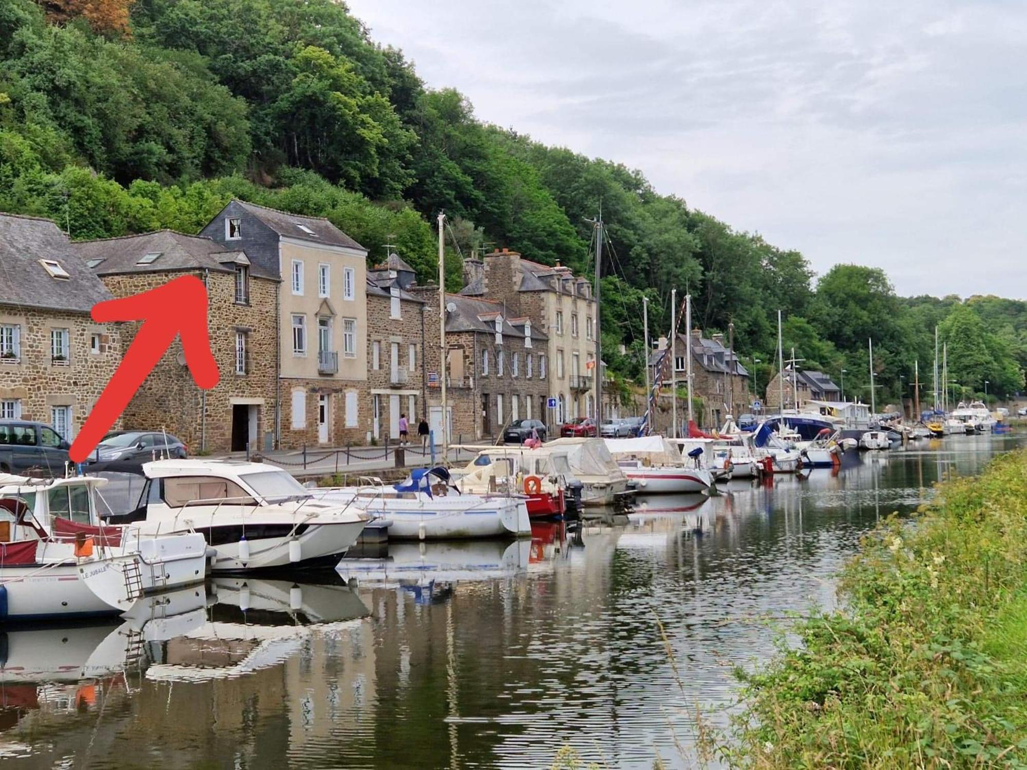 Appartement Balade Sur Le Port à Dinan Extérieur photo